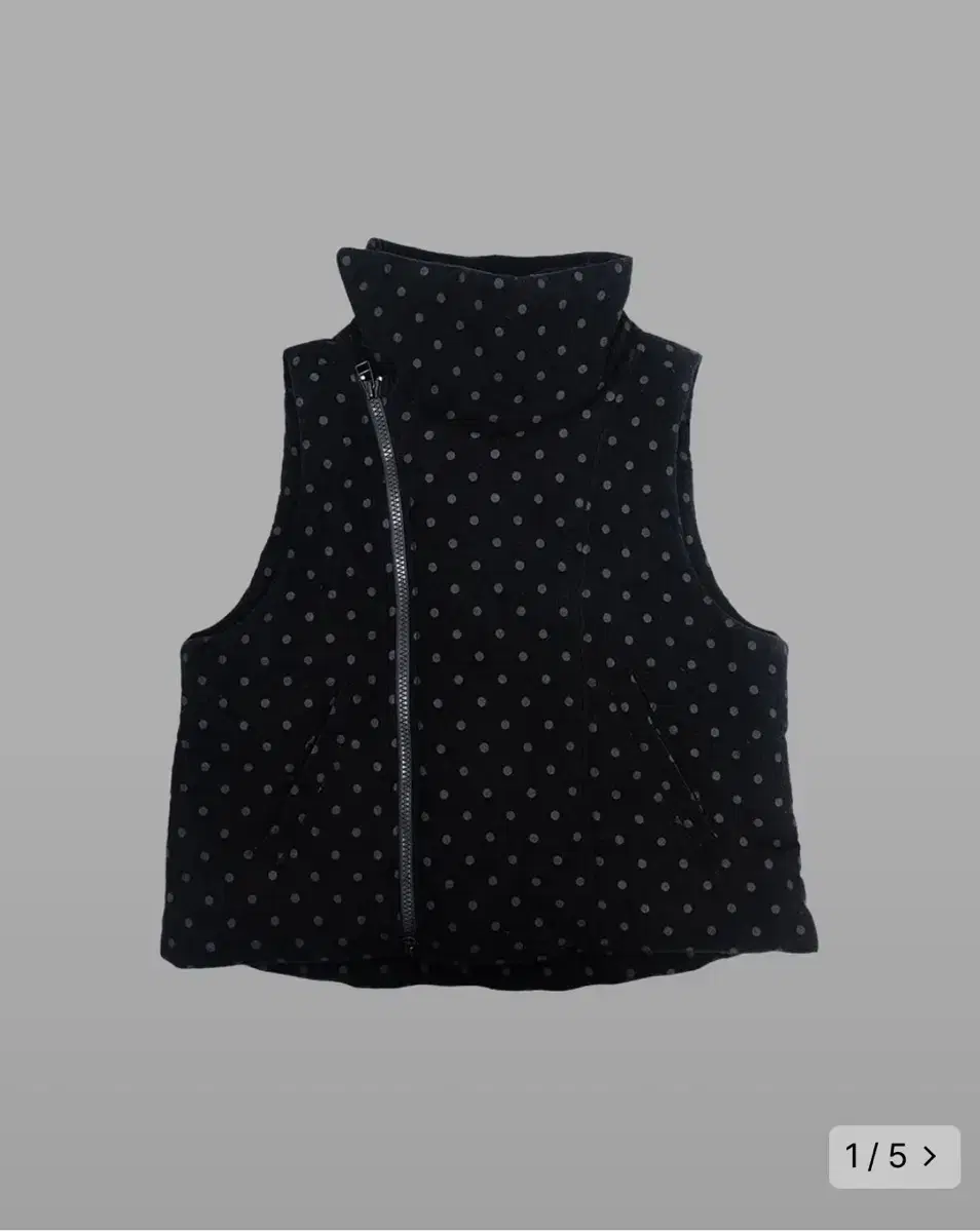 더뮤지엄비지터 DOT PUFFER VEST 도트 베스트 조끼